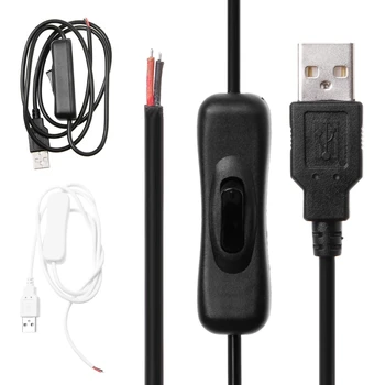 1 Упаковка DIY USB 2.0 A Штекер 2-Контактный 2-Проводный Разъем Кабеля питания Для зарядки 100 см