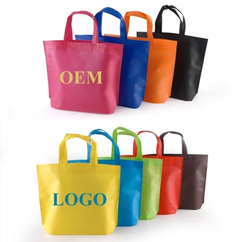 10 шт./лот, прямая продажа с фабрики, нетканая хозяйственная сумка для супермаркета, сумки для покупок, сумка для хранения с логотипом по индивидуальному заказу.