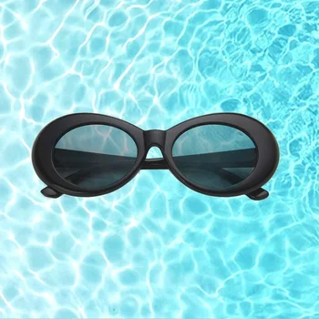 2023 Очки Овальные солнцезащитные очки Женские очки Модные Горячие Винтажные Ретро солнцезащитные очки женские UV400