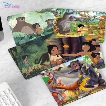 Disney The Jungle Book Коврик Для Мыши 20x25 см Настольный Коврик Для Стола Кавайные Игровые Аксессуары Студенческий Блокнот Для Письма Deskpad Home Decor