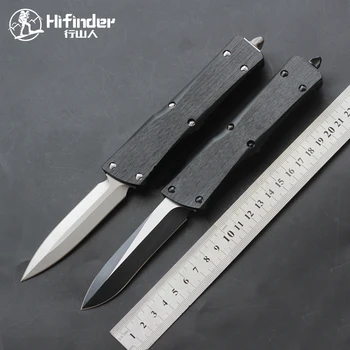 Hifinder New M390 Blade Handle 7075 Aluminum Survival EDC для кемпинга, охоты, кухонного инструмента, универсального ножа