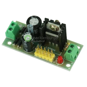 LM7805 L7805 понижающий преобразователь 7,5 В-20 В до 5 В Модуль понижающего питания контроллера для Arduino