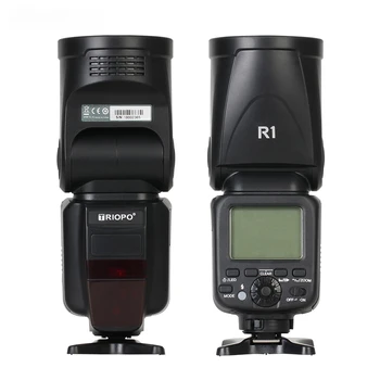 R1 TTL Литий-ионная Вспышка speedlight Для Профессиональной Студийной камеры Canon Nikon VS GODOX V1