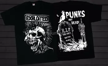 The Exploited - Панки не мертвы - Футболка шотландской панк-рок-группы, размеры от S до 6Xl