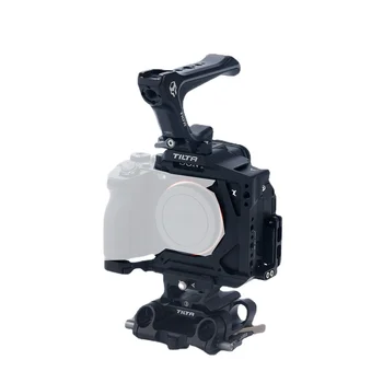 Tilta TA-T46-B-B Half Camera Cage Pro Kit Стабилизатор Поддерживает Верхнюю Ручку Для Sony a7R V A7R5 camera dslr rig
