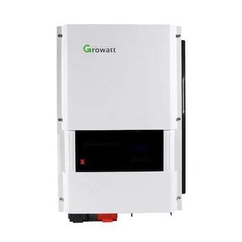 Автономный солнечный инвертор серии Growatt SPF 5000T DVM мощностью 5 кВт, интегрированный с автономными аккумуляторными инверторами MPPT
