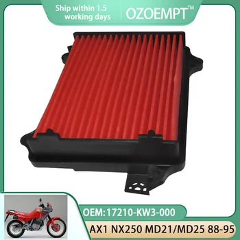 Воздушный фильтр мотоцикла OZOEMPT Применяется к AX1 NX250 MD21/MD25 88-95 OEM: 17210-KW3-000