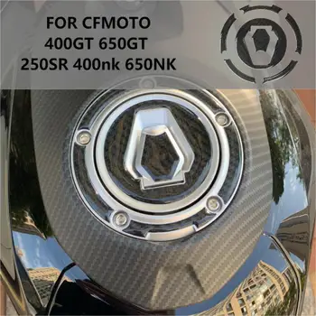 Для CFMOTO 400GT 650GT 250SR новый 400nk 650NK Наклейка на крышку Топливного бака, аксессуары для украшения из углеродистой пайки мотоциклов