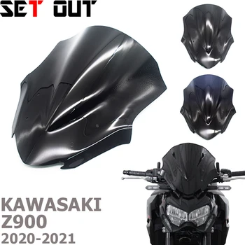 Для Kawasaki Z900 Z900 z900 2020 новый double bubble Z900 20 лобовое стекло Аксессуары для мотоциклов солнцезащитный козырек на лобовое стекло ветрозащитный