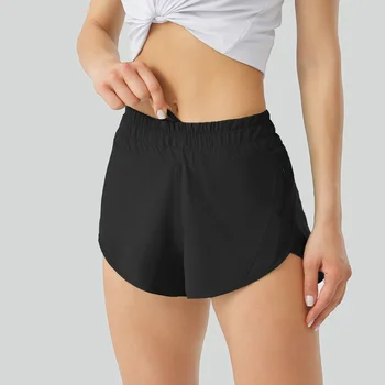 Женские шорты для йоги более яркого цвета Lu с подкладкой на 3 
