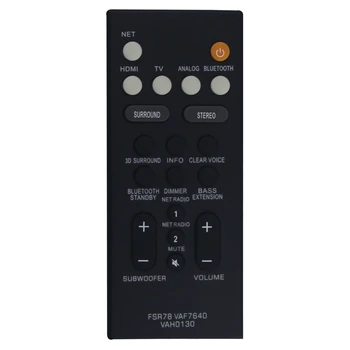 Замена пульта дистанционного управления FSR78 VAF7640 для динамика звуковой панели Yamaha ATS-1080 YAS-108 ATS1080 YAS108