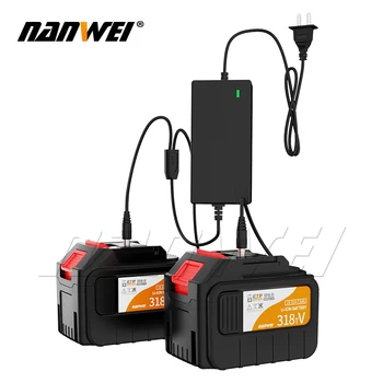 Зарядка аккумулятора NANWEI Электродрель Зарядное устройство Электрическая отвертка Аккумулятор для электроинструментов