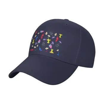 Кепки унисекс Pikmin, уличная бейсболка для дальнобойщиков, дышащая кепка Snapback, настраиваемые многоцветные шляпы