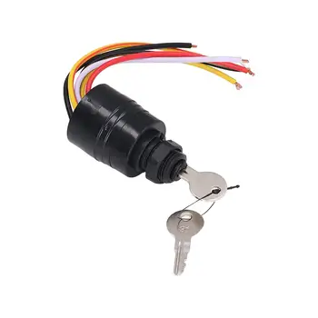 Ключевой Выключатель зажигания 17009A2 6-Проводный Нажимной Дроссель Зажигания для подвесного двигателя Stable