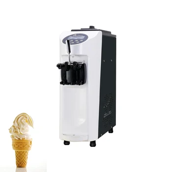 Коммерческая Бытовая машина для производства мягкого мороженого с одной головкой, машина для производства замороженного йогурта