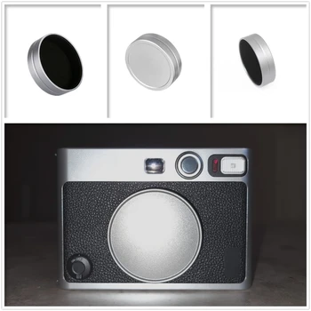 Металлическая передняя крышка объектива для камеры Fujifilm Mini Evo Аксессуары Пылезащитный защитный кожух Запасные части