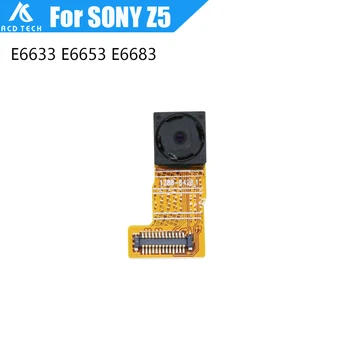 Новая Фронтальная Камера Sony Z5 E6683 E6653 E6633 Запасные Части Для Гибкого Кабеля Камеры