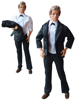 Новый модный костюм Кена, наряды для 30-сантиметровой куклы BJD Barbie CD FR Kurhn, аксессуары для одежды, развивающие игрушки для девочек для ролевых игр в кукольном домике