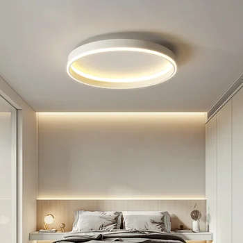 Освещение в спальне, Минималистичный свет в комнате, 2023 Новый Креативный дизайн, светодиодный кабинет, Вторая спальня, Потолочный светильник в главной спальне