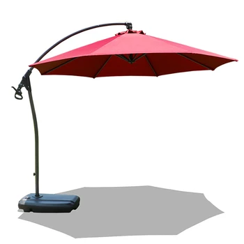 Открытый Средиземноморский Зонт, зонт во дворе виллы, открытый Зонт, 3-метровый Складной Зонт, рекламный