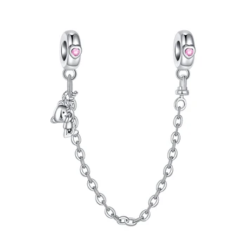 Подвески из бутика love bear из стерлингового серебра 925 пробы, подходящие к оригинальному браслету Pandora, ожерелью из бисера, женским украшениям Diy
