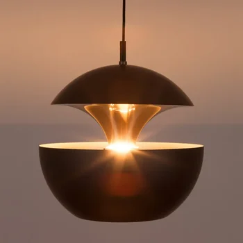 Подвесной светильник The Sun Nordic Apple Lights, белый, черный, с блестками, островное освещение, подвесной светильник в скандинавском стиле