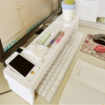 Полка для хранения на столе Офисный Органайзер для рабочего стола Телефон Клавиатура Ручка Deskstop полки a