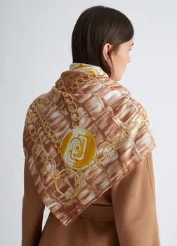 Экспортный итальянский модный бренд осенне-зимних новых женских шарфов-шалей
