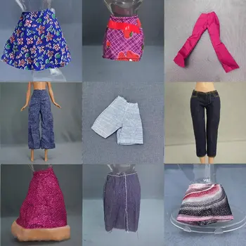 Элегантная одежда для кукол разных стилей, 10 стилей повседневной одежды, джинсовые штаны принцессы, модные детские игрушки