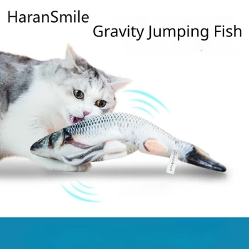 Электрическая Рыба Забавный Кот Симулятор Рыба Будет Прыгать Рыба Usb Прыжок Рыба Кошка Игрушки