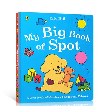 MiluMilu My Big Book Of Spot Оригинальная Английская Доска С Картинками Для Детей