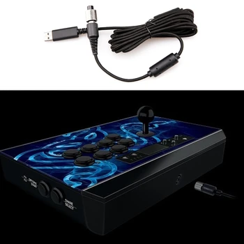для Razer Panthera Evo Arcade Stick, сменный удлинитель, провод, USB-кабель, Черная Запасная ремонтная деталь