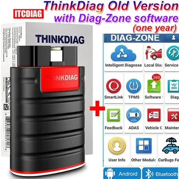 Запуск программного обеспечения Thinkdiag Old Boot и Diag-zone X431 DBScar VII DBScar7 и программного обеспечения Diag-Zone Thinkdiag2 и программного сканера Diag-zone
