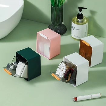 Независимо спроектированный настенный ящик для хранения ватных тампонов, перфорированная ванная комната без отверстий, туалет