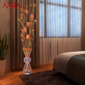 Современный торшер AFRA, модная художественная гостиная, спальня, гостиничная инженерия, алюминиевый провод, светодиодный декоративный светильник для ног