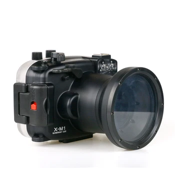 Чехол Для Камеры Для Подводного Плавания Fujifilm X-M1 16-35 мм, Оборудование Для Подводной Фотосъемки, Водонепроницаемый Корпус Камеры